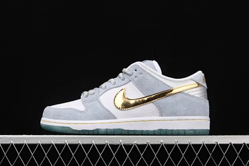 All categories Nk SB Dunk series Nk SB Dunk Low low-top skate shoes J version Sean Cliver x Nk SB Dunk Low Pro QS artist first layer low-top skate shoes DC9936-100